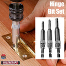 Hinge Bit Set - 3 pieces