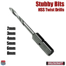 Stubby Twist drills - HSS Metric