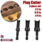 5340 Milescraft Plug Cutter Set - 3 different sizes