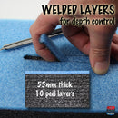 Silhouette Cut and Peel Foam (CAP Tool Foam) - 55mm, 10 welded layers for greater depth control