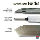 C.A.P. tool set - knife, Blades and Marker