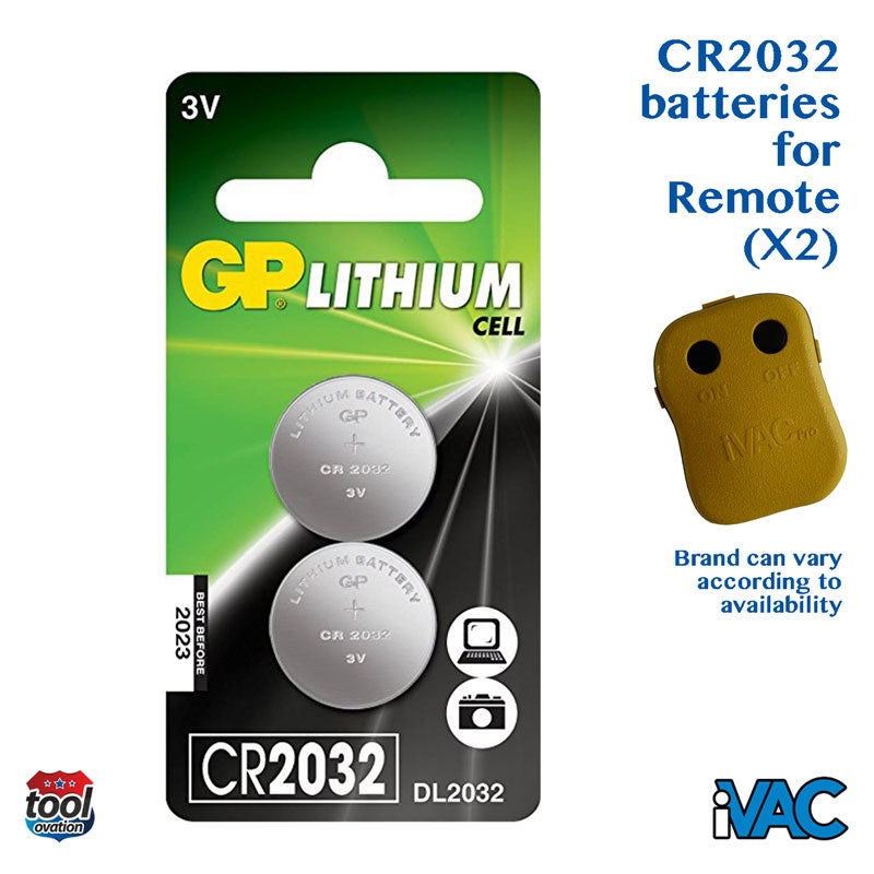 CR2032 batteries (2) for Pro Remote
