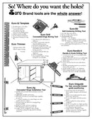 Euro Jig - Concealed Hinge Installation Tool