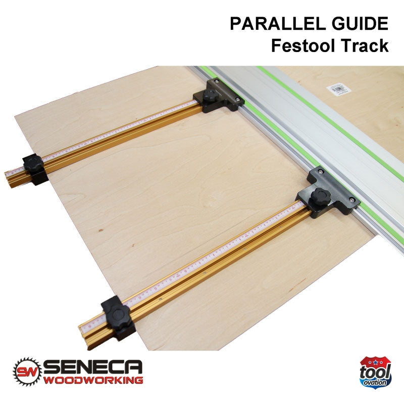 Parallel Guide System for Festool and Makita Track Saw Guide Rail (Wit –  Seneca Woodworking