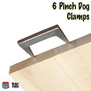 Pinch Dog Glue Clamps - 6 PK