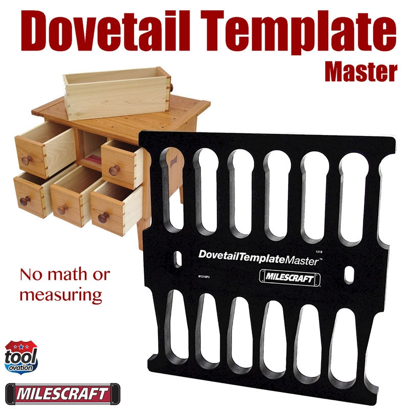 1218 Milescraft Dovetail Template master jig