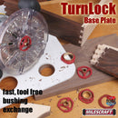 1257 Milescraft Design & Inlay Kit turnlock base plate
