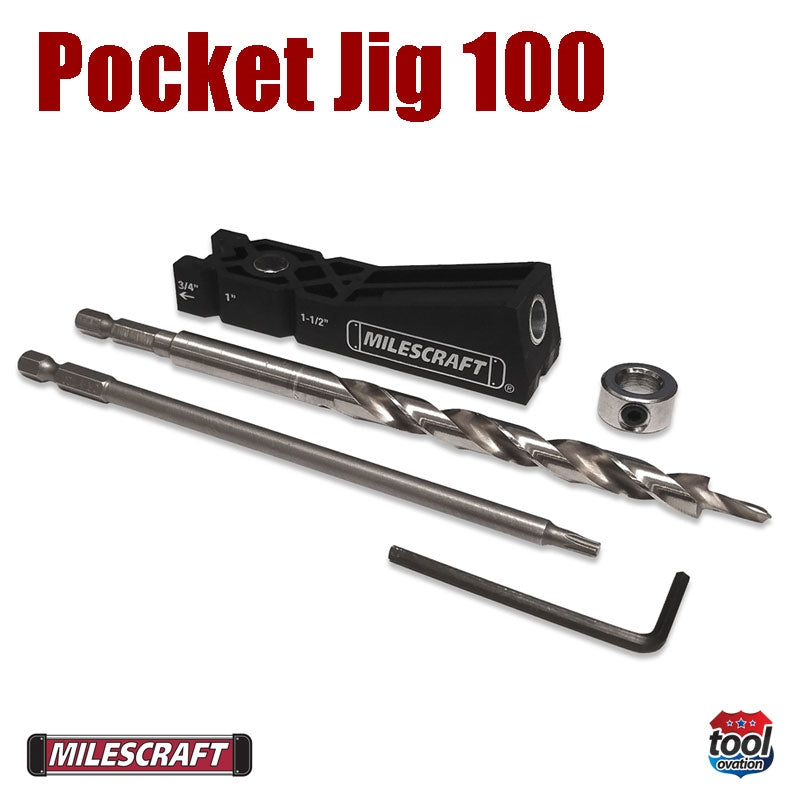 1321 Milescraft Pocket Hole Tool - PocketJig100 box contents