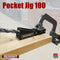 1321 Milescraft Pocket Hole Tool - PocketJig100 example use