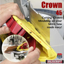 1405 Milescraft Crown 45 Mitre Saw Jig use with circular saw