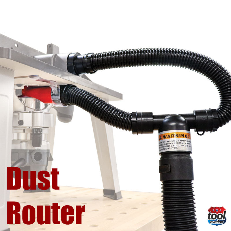 Dust Router - Router Table Dust System
