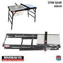 Portable table saw stand with fence - 2780