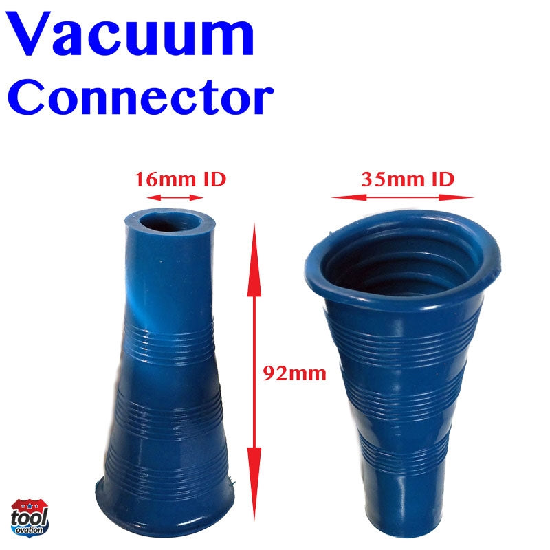 Vacuum attachment dimensions