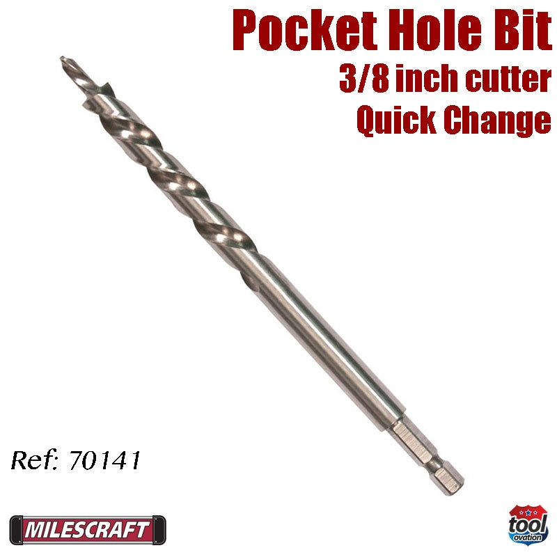 Pocket Hole Bit - 3-8 inch cutter