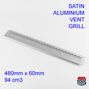Satin Aluminium Ventilation Grills