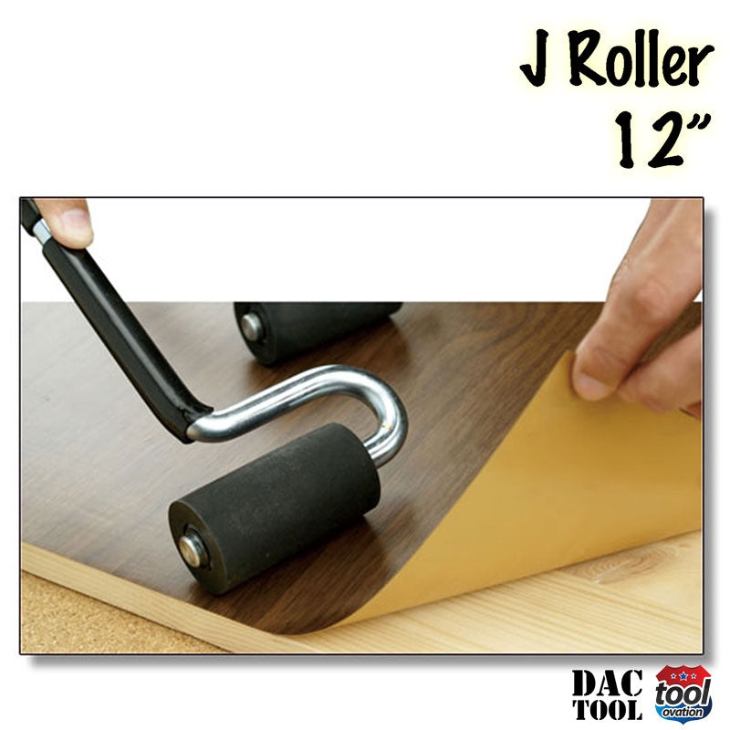 DAC2064 J Roller - Pro 12" - demonstrating use with laminate