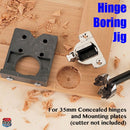 EASY.DRILL Easy Drill Hinge Boring Jig for 35mm concealed hinges