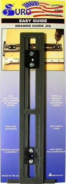 EASY.GUIDE Easy Guide - Drawer Guide Jig - product packaging with instructions