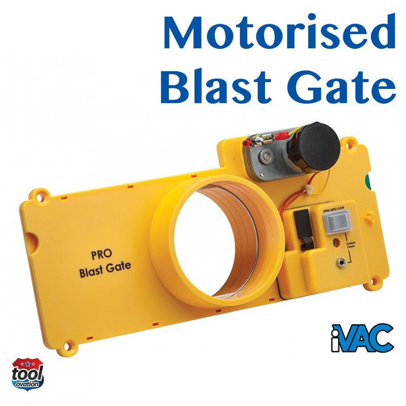 iVAC Pro Blast Gate - 4 inch motorised