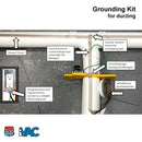 Duct Grounding Kit - Pro 50 - example configuration
