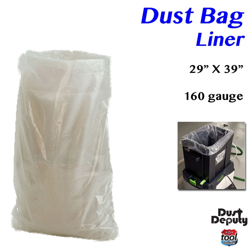 Poly Dust Bags - 18x29x39 - X10
