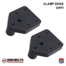 SWCD01_2 Seneca Clamp Dogs - Pair of dogs with fixings - underside view