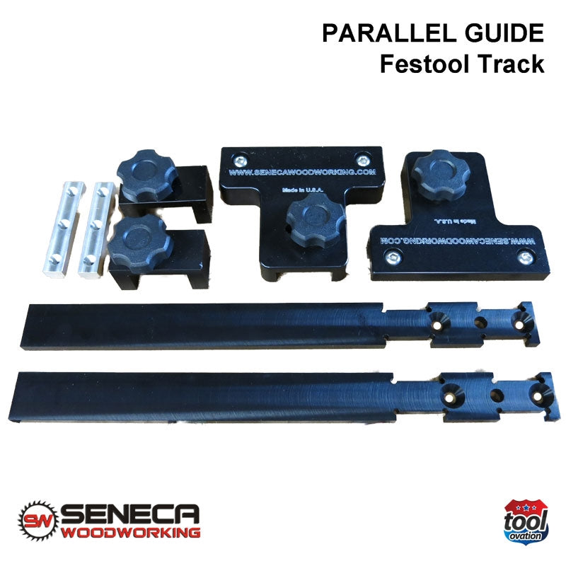 SWPG01 Seneca Parallel Guide - For Festool track guide - box contents