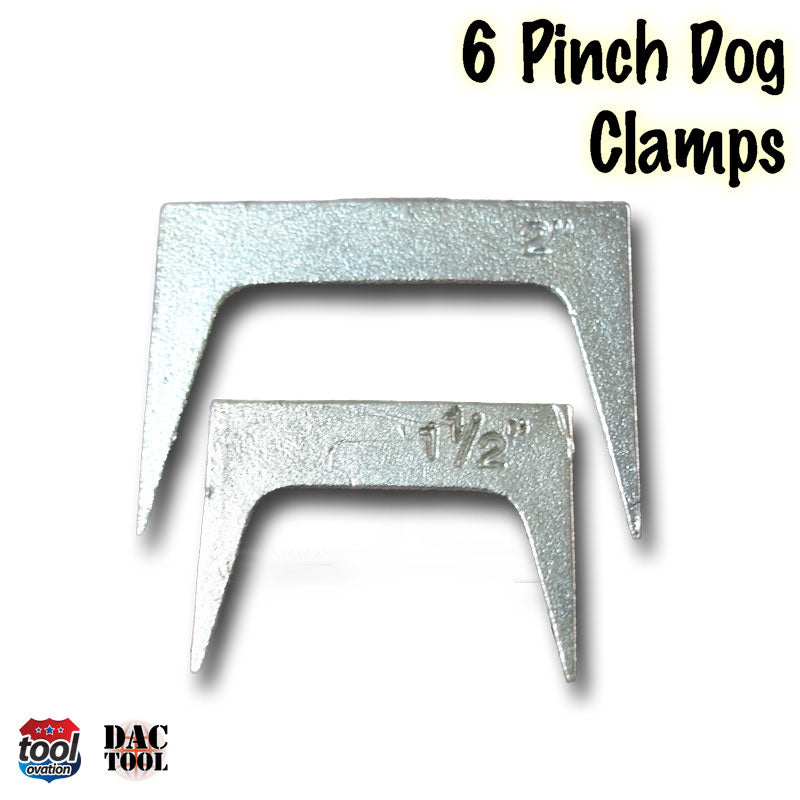 Pinch Dog Glue Clamps - 6 PK