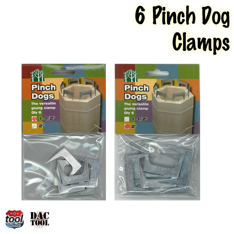 Pinch Dog Glue Clamps - 6 PK